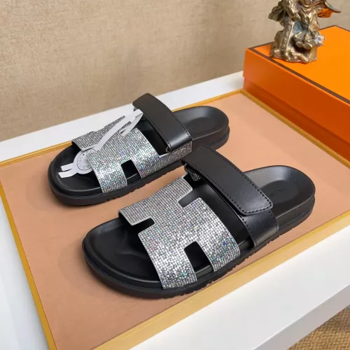 Hermes Slippers For Men #1357023 $60.00 USD, Wholesale Replica Hermes Slippers