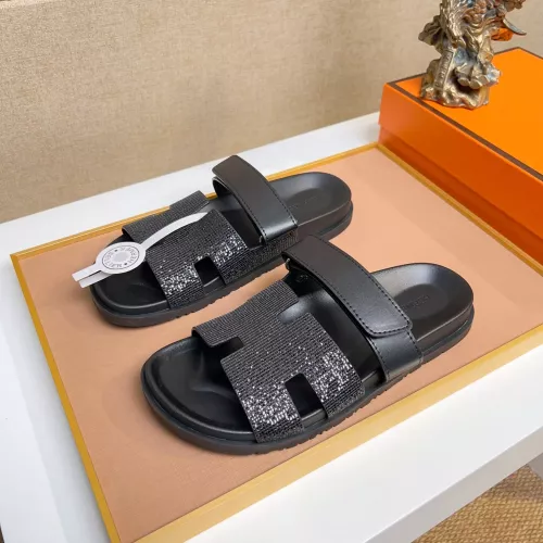 Hermes Slippers For Men #1357025 $60.00 USD, Wholesale Replica Hermes Slippers