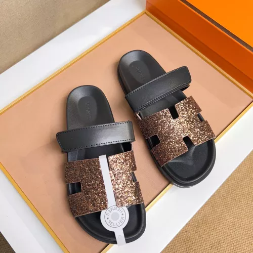 Replica Hermes Slippers For Men #1357029 $60.00 USD for Wholesale