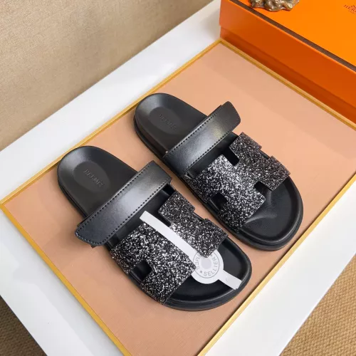 Replica Hermes Slippers For Men #1357031 $60.00 USD for Wholesale