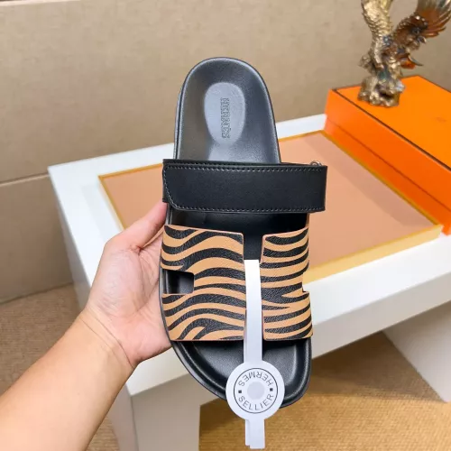Replica Hermes Slippers For Men #1357047 $56.00 USD for Wholesale