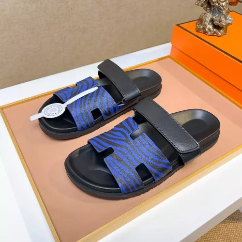 Hermes Slippers For Men #1357049 $56.00 USD, Wholesale Replica Hermes Slippers