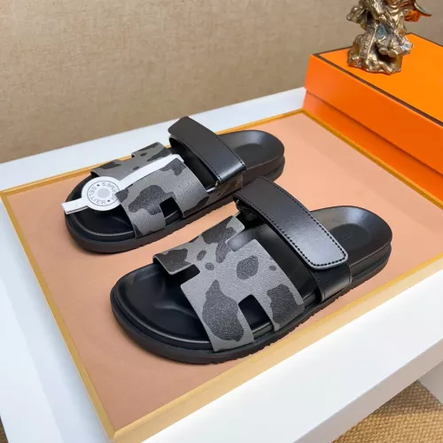 Hermes Slippers For Men #1357058 $56.00 USD, Wholesale Replica Hermes Slippers