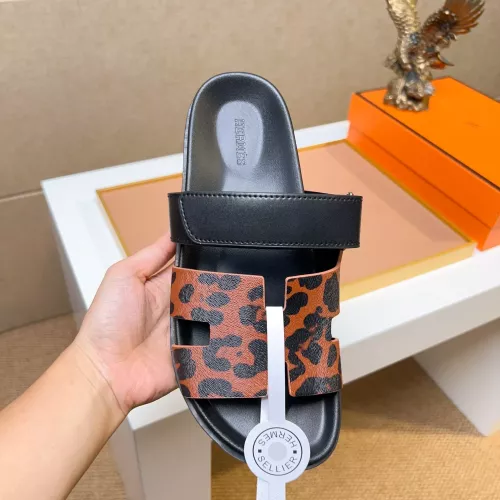 Replica Hermes Slippers For Men #1357069 $56.00 USD for Wholesale