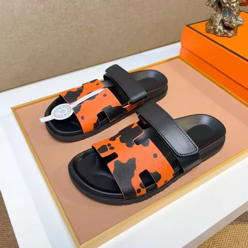 Hermes Slippers For Men #1357073 $56.00 USD, Wholesale Replica Hermes Slippers