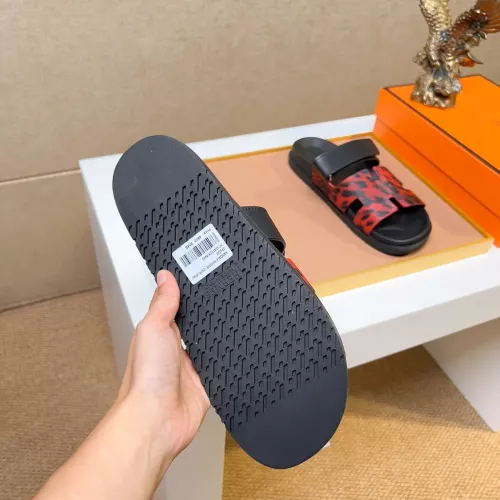 Replica Hermes Slippers For Men #1357076 $56.00 USD for Wholesale