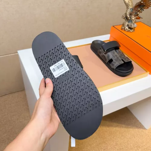 Replica Hermes Slippers For Men #1357083 $56.00 USD for Wholesale