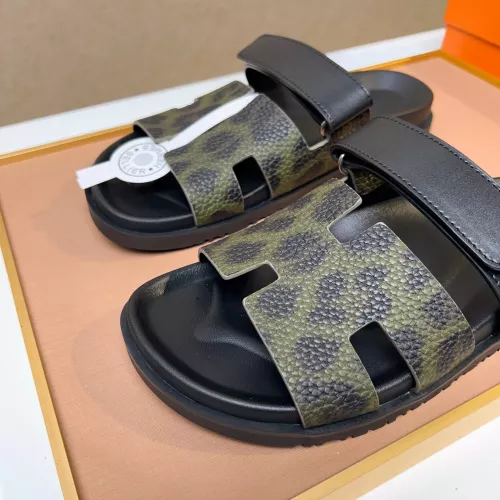 Replica Hermes Slippers For Women #1357084 $56.00 USD for Wholesale