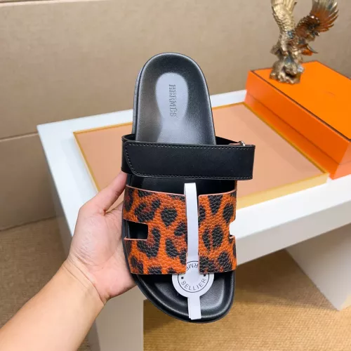Replica Hermes Slippers For Men #1357087 $56.00 USD for Wholesale