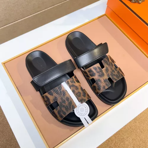 Replica Hermes Slippers For Men #1357089 $56.00 USD for Wholesale
