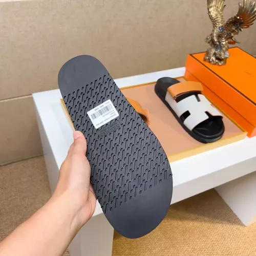 Replica Hermes Slippers For Men #1357094 $56.00 USD for Wholesale
