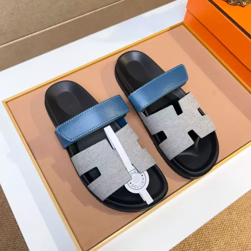 Replica Hermes Slippers For Men #1357098 $56.00 USD for Wholesale