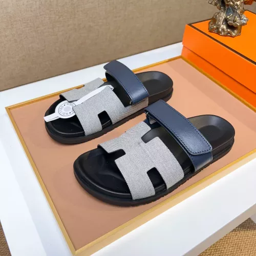 Hermes Slippers For Men #1357100 $56.00 USD, Wholesale Replica Hermes Slippers