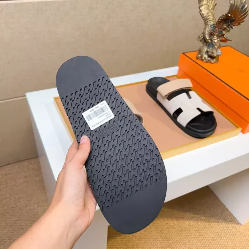 Replica Hermes Slippers For Men #1357103 $56.00 USD for Wholesale