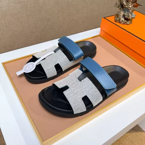 Hermes Slippers For Men #1357109 $56.00 USD, Wholesale Replica Hermes Slippers