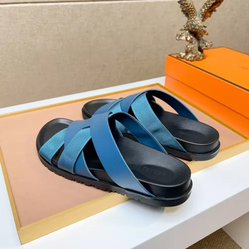 Replica Hermes Slippers For Men #1357117 $56.00 USD for Wholesale