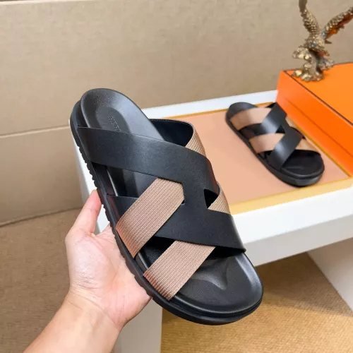 Replica Hermes Slippers For Women #1357124 $56.00 USD for Wholesale