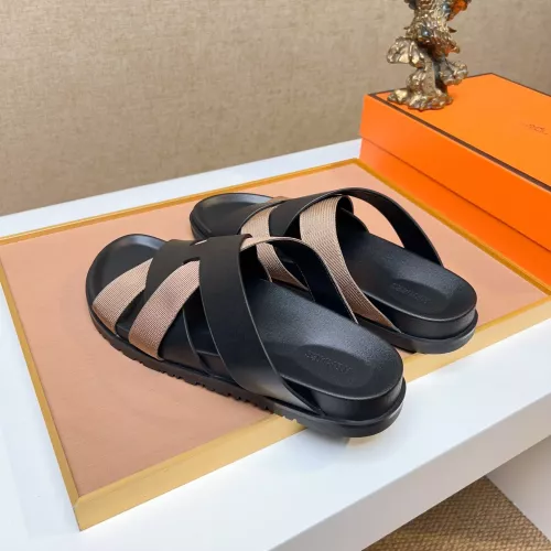 Replica Hermes Slippers For Men #1357125 $56.00 USD for Wholesale