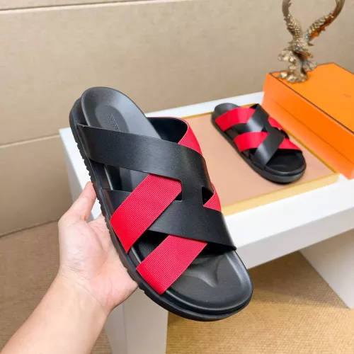 Replica Hermes Slippers For Men #1357131 $56.00 USD for Wholesale