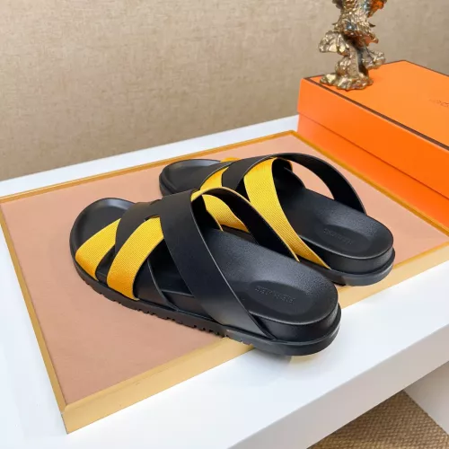 Replica Hermes Slippers For Men #1357133 $56.00 USD for Wholesale