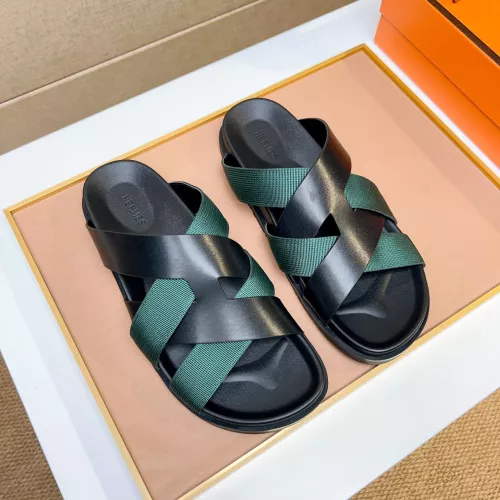 Replica Hermes Slippers For Women #1357134 $56.00 USD for Wholesale