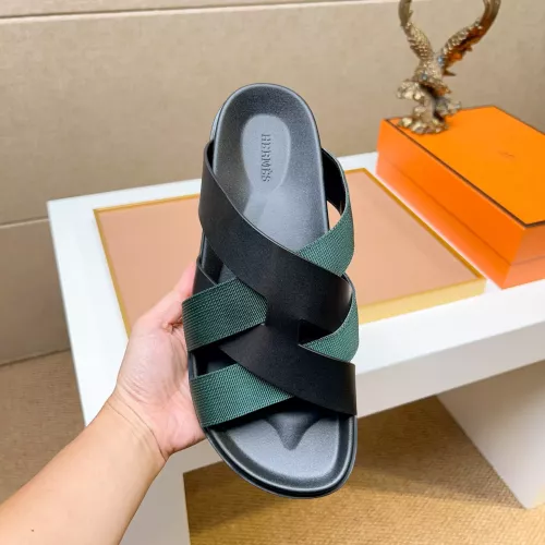 Replica Hermes Slippers For Women #1357134 $56.00 USD for Wholesale