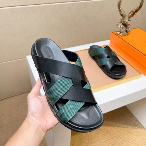 Replica Hermes Slippers For Women #1357134 $56.00 USD for Wholesale