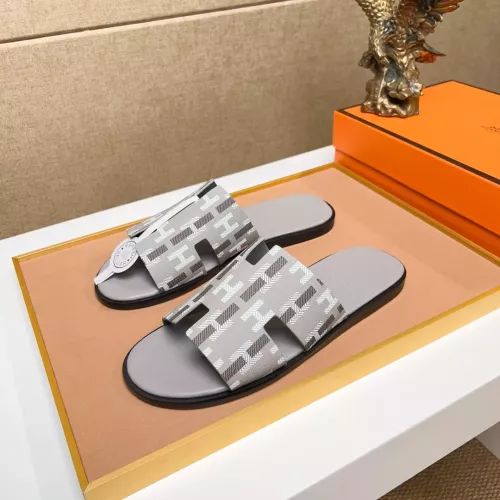 Replica Hermes Slippers For Men #1357136 $48.00 USD for Wholesale