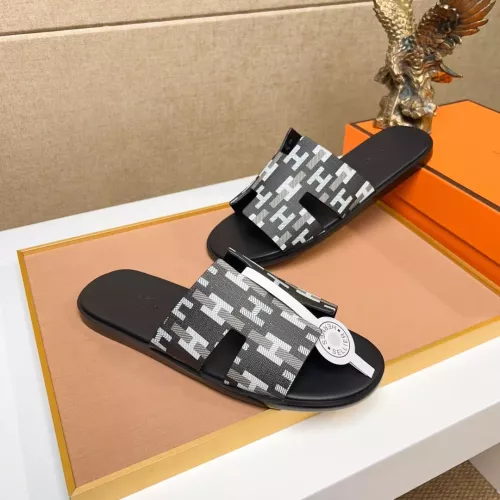 Replica Hermes Slippers For Men #1357138 $48.00 USD for Wholesale