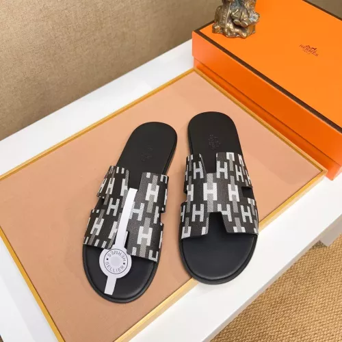 Replica Hermes Slippers For Men #1357138 $48.00 USD for Wholesale