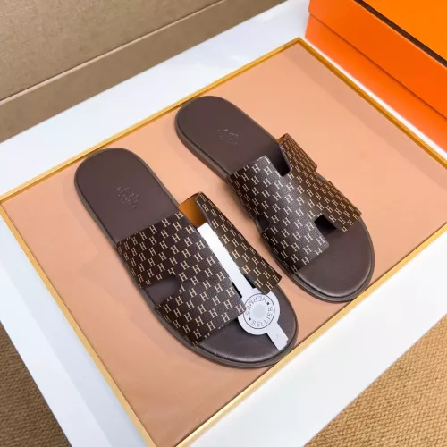 Replica Hermes Slippers For Men #1357140 $48.00 USD for Wholesale