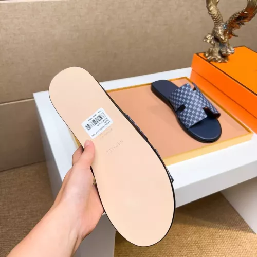 Replica Hermes Slippers For Men #1357141 $48.00 USD for Wholesale