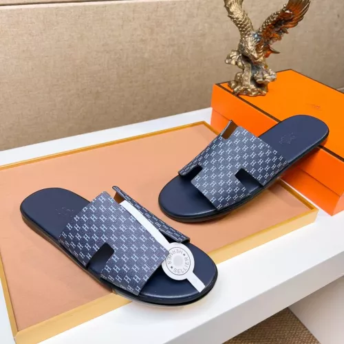 Replica Hermes Slippers For Men #1357141 $48.00 USD for Wholesale