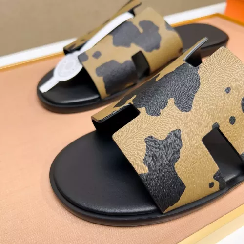 Replica Hermes Slippers For Men #1357143 $48.00 USD for Wholesale