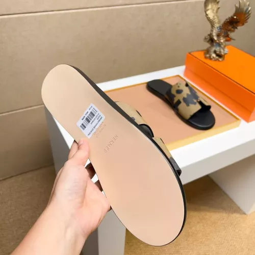 Replica Hermes Slippers For Men #1357143 $48.00 USD for Wholesale