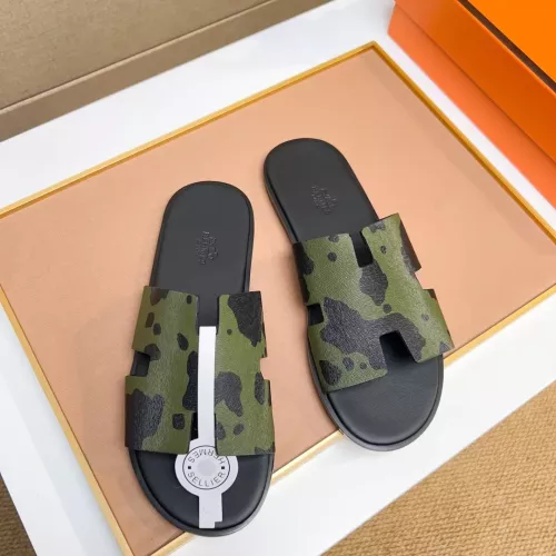 Replica Hermes Slippers For Men #1357144 $48.00 USD for Wholesale