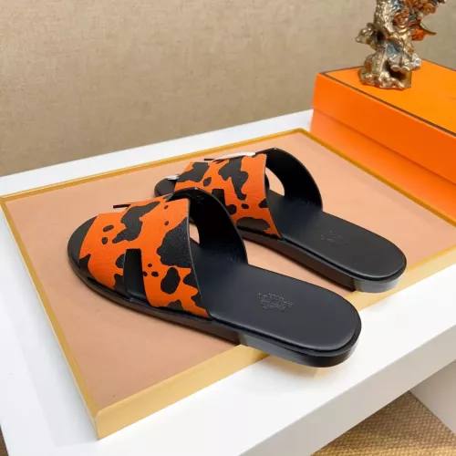 Replica Hermes Slippers For Men #1357145 $48.00 USD for Wholesale