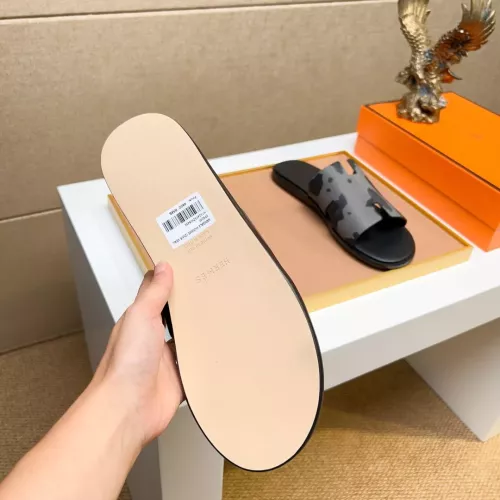 Replica Hermes Slippers For Men #1357146 $48.00 USD for Wholesale