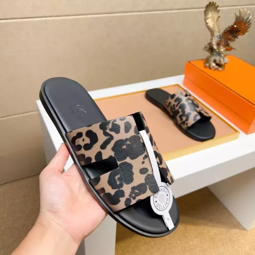 Replica Hermes Slippers For Men #1357148 $48.00 USD for Wholesale
