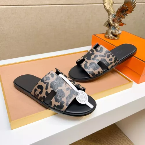 Replica Hermes Slippers For Men #1357148 $48.00 USD for Wholesale
