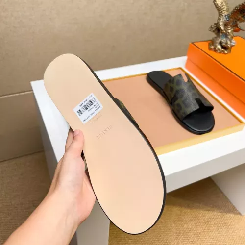 Replica Hermes Slippers For Men #1357149 $48.00 USD for Wholesale
