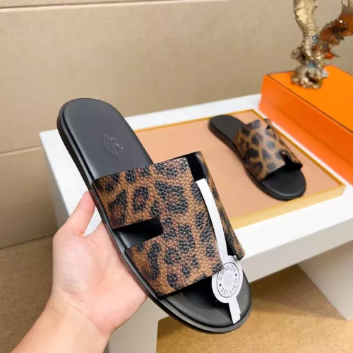 Replica Hermes Slippers For Men #1357150 $48.00 USD for Wholesale