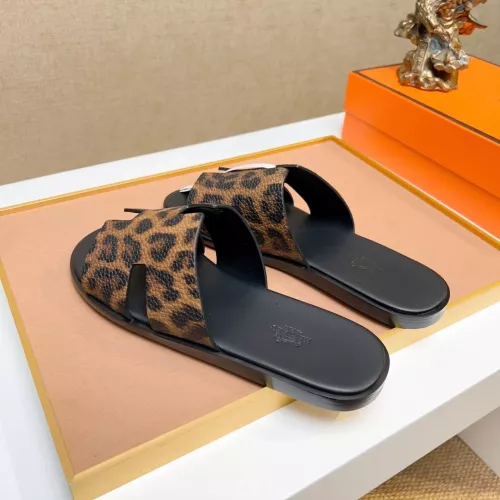 Replica Hermes Slippers For Men #1357150 $48.00 USD for Wholesale