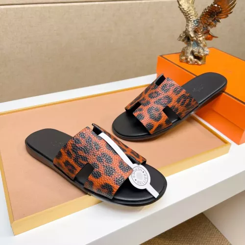Replica Hermes Slippers For Men #1357151 $48.00 USD for Wholesale