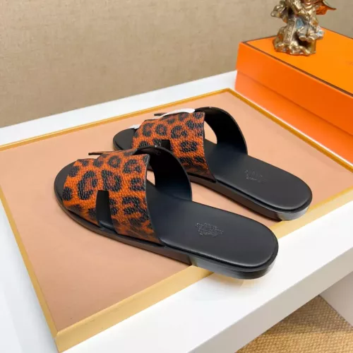 Replica Hermes Slippers For Men #1357151 $48.00 USD for Wholesale