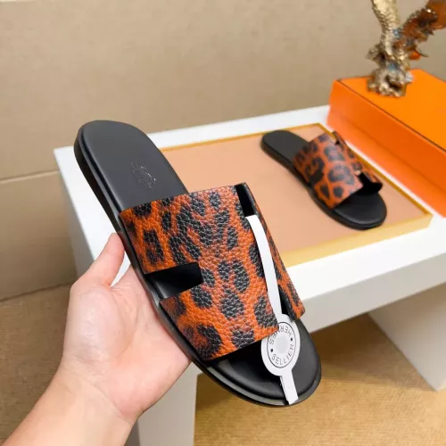 Replica Hermes Slippers For Men #1357151 $48.00 USD for Wholesale
