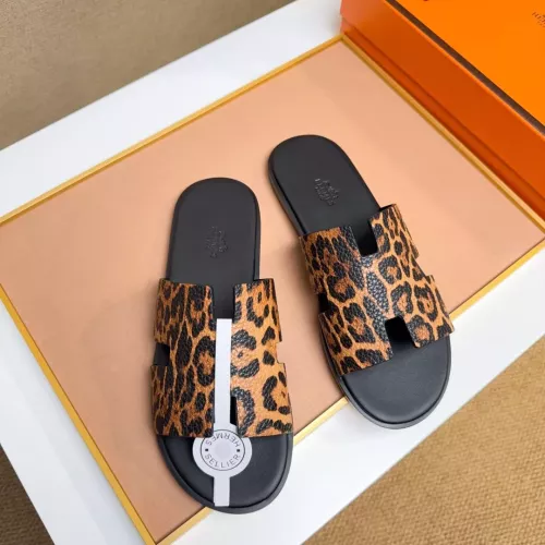 Replica Hermes Slippers For Men #1357152 $48.00 USD for Wholesale