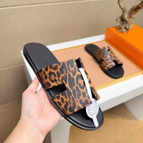 Replica Hermes Slippers For Men #1357152 $48.00 USD for Wholesale