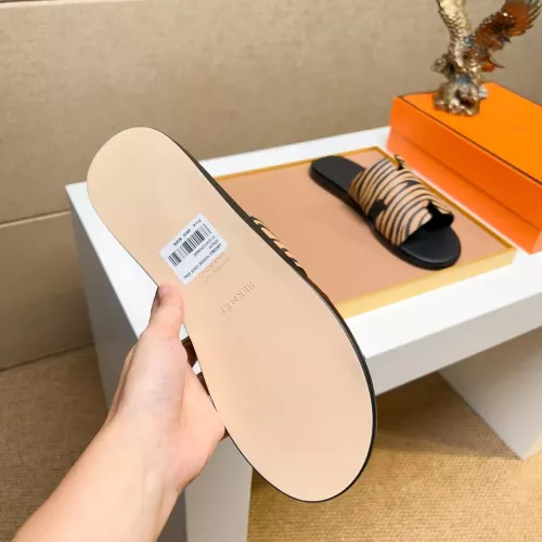 Replica Hermes Slippers For Men #1357153 $48.00 USD for Wholesale