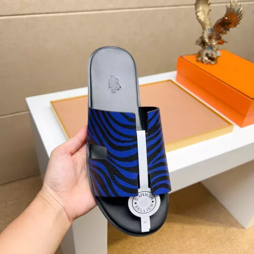 Replica Hermes Slippers For Men #1357154 $48.00 USD for Wholesale